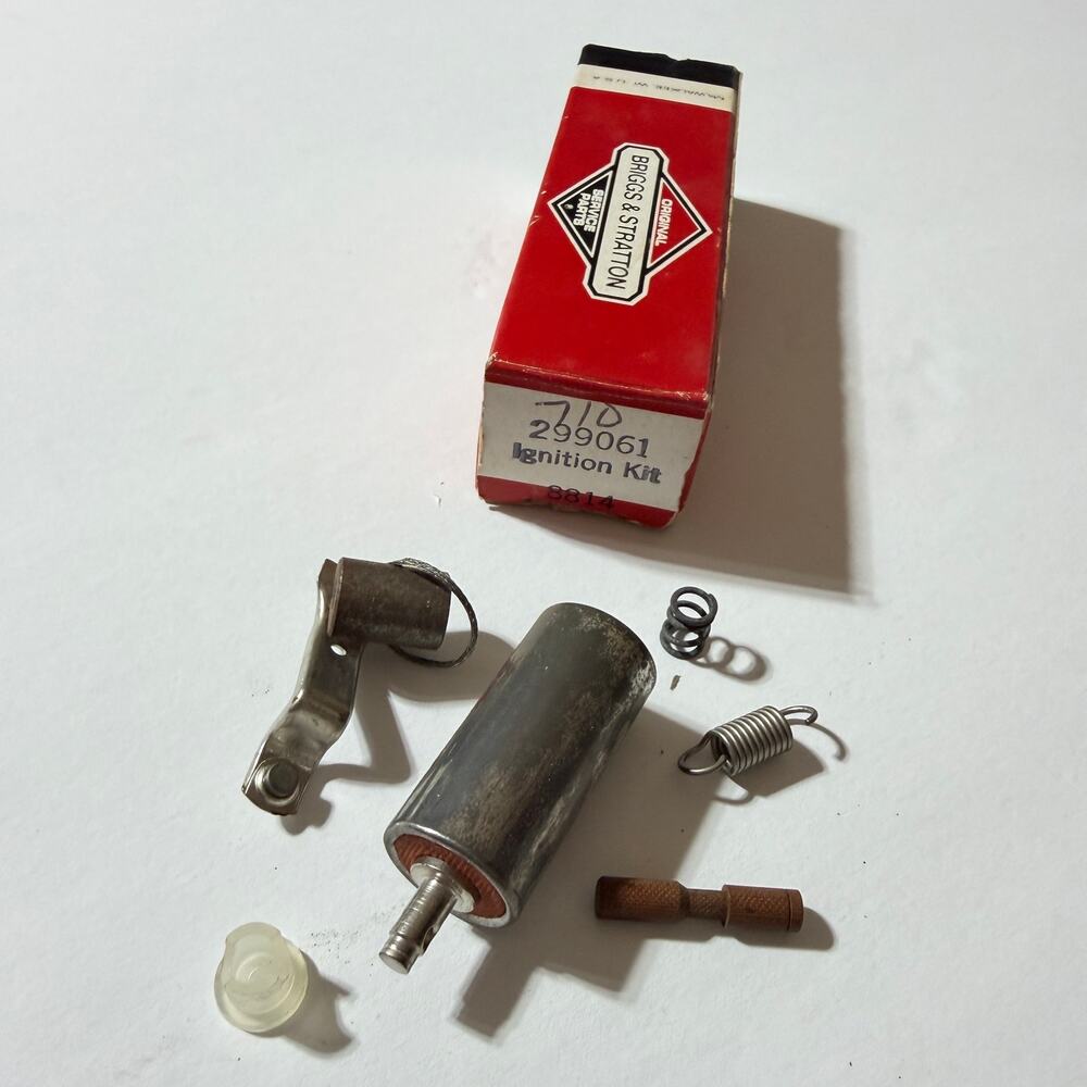 OEM Briggs & Stratton 299061 Ignition Kit NOS Repl 294628 Points Condenser